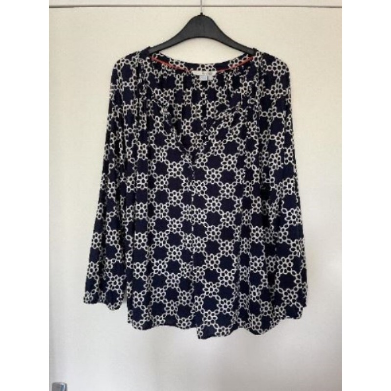 Top bleu marine BODEN taille 42