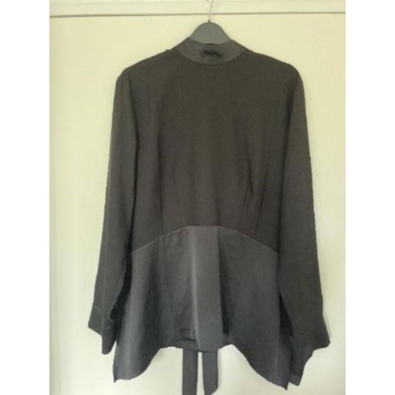 Top noir noeud dos H&M taille 42