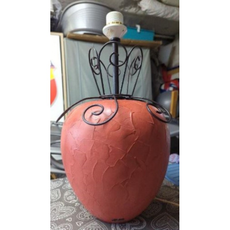 Pied de lampe en céramique 