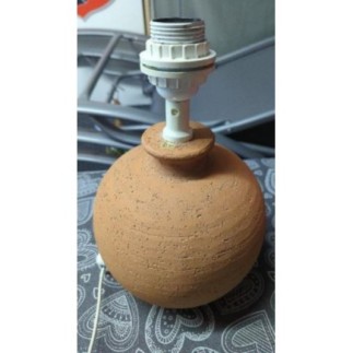 Pied de lampe en céramique 