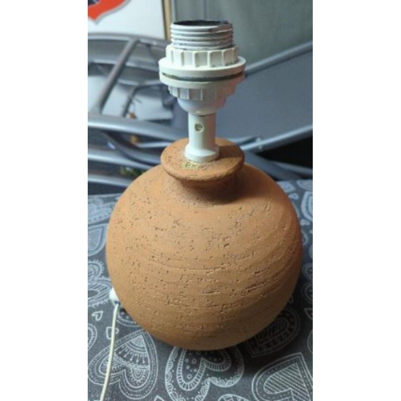 Pied de lampe en céramique 