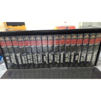 Coffret 17 VHS James Bond 