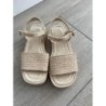 Paire de sandales pour filles, ZARA taille 35 en corde marque 