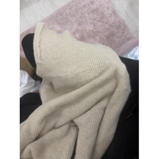 Robe beige col roulée SHEIN...