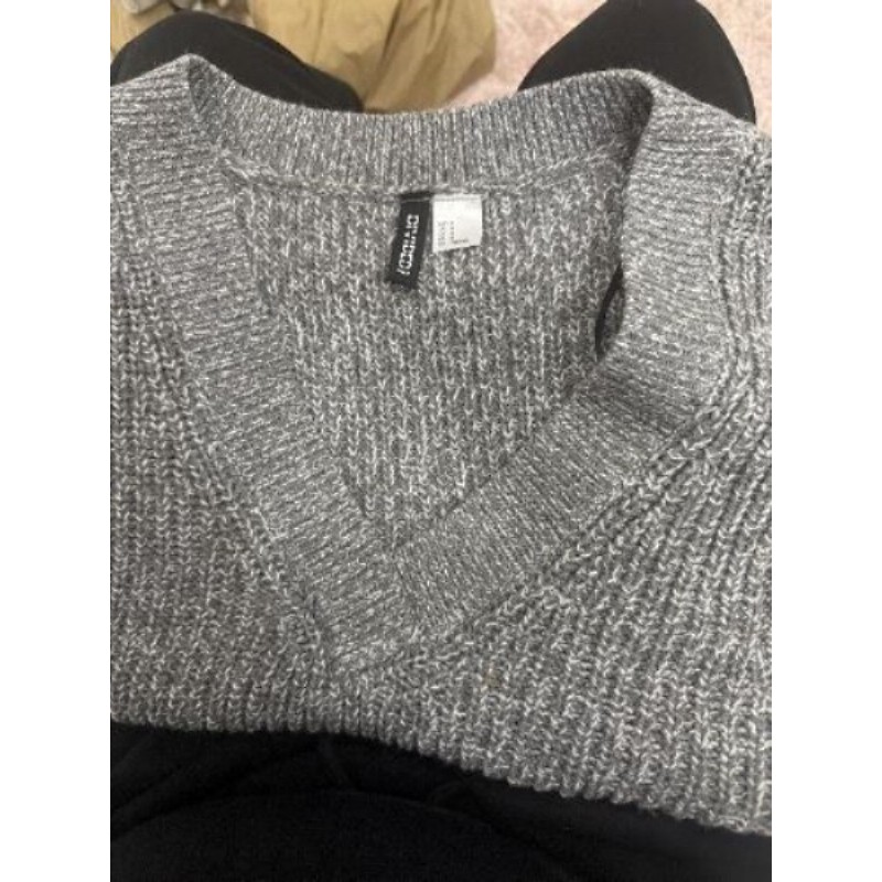 Pull sans manches gris H&M divided 