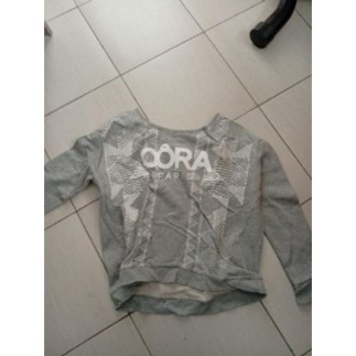 Pull gris oora  taille L
