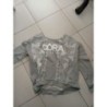 Pull gris oora  taille L