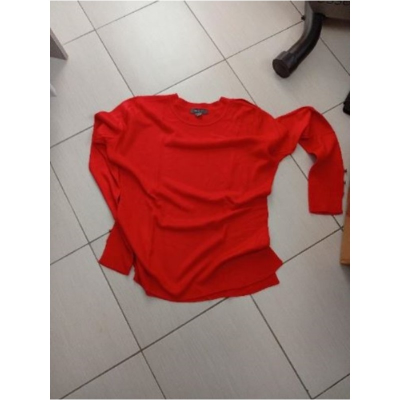 Pull rouge taille L