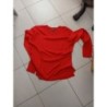 Pull rouge taille L