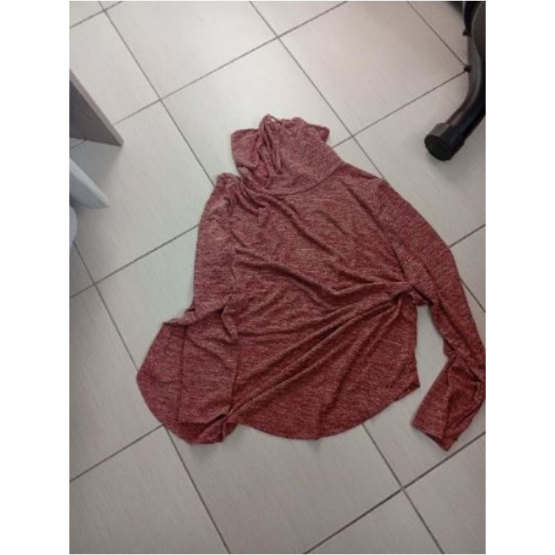 Pull rose chiné taille Xl