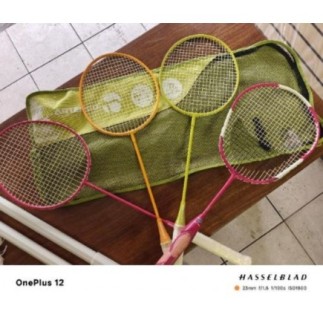 Raquettes débutant : 3 adultes/ 1 enfant  avec filet de badminton