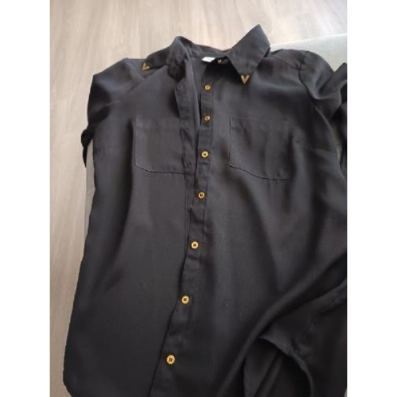 Chemise noir taille 38