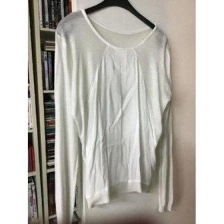 Pull legé blanc taille M
