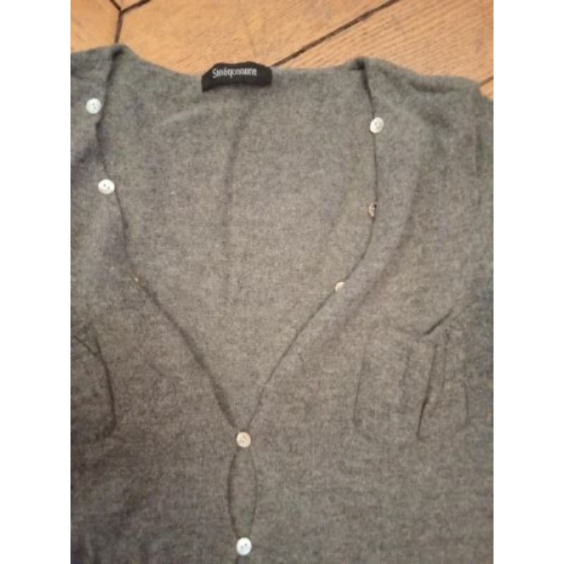 Gilet gris Sinequanone taille 1 