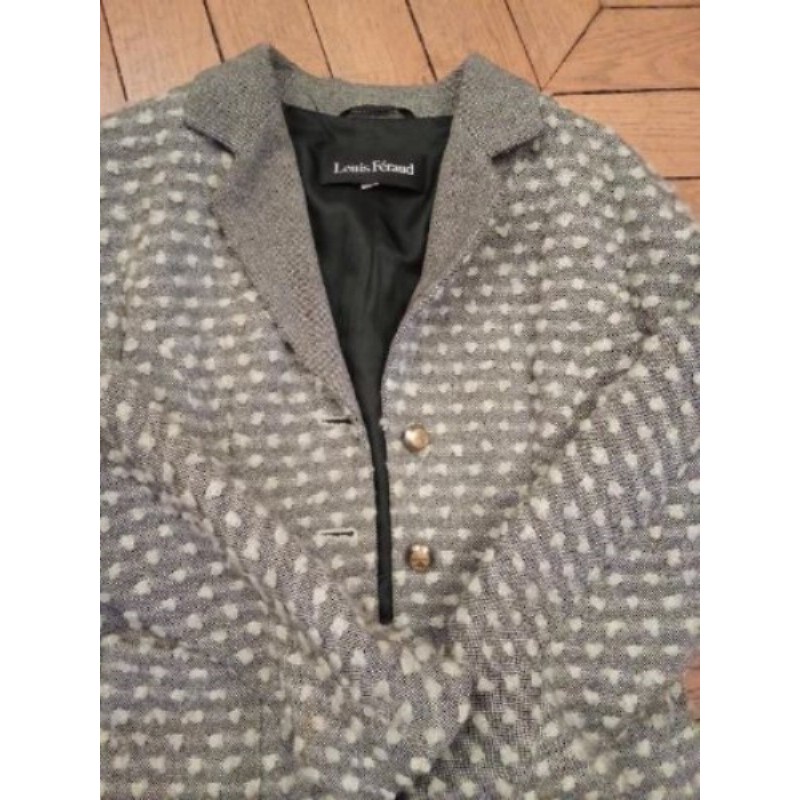 Veste Louis Féraud taille 36 gris 