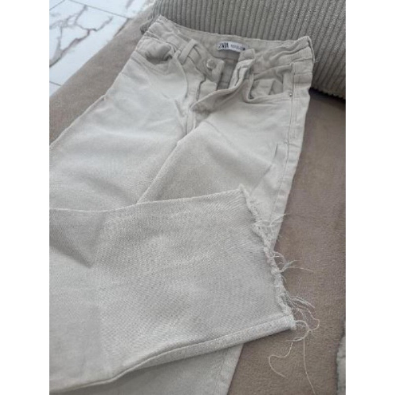 James femme, Zara, taille 34 beige