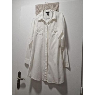 Chemisier long blanc H&M...