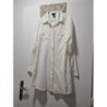 Chemisier long blanc H&M Taille S 