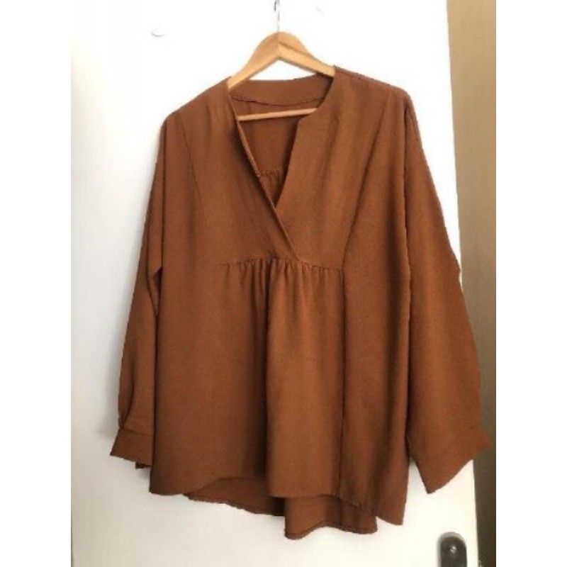 Chemisier marron 42/44