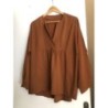 Chemisier marron 42/44