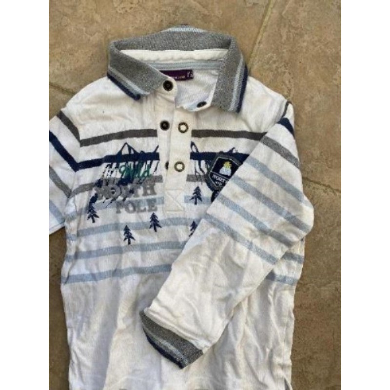 Polo manches longues sergent major 4 ans  