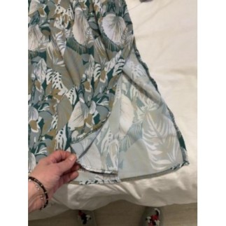 Robe été longue ouverture sur les côtés 