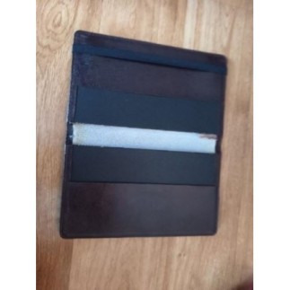 Pochette cuir marron 