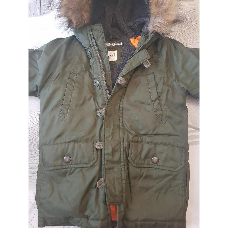 Blouson vert Baby Gap super chaud 4 ans