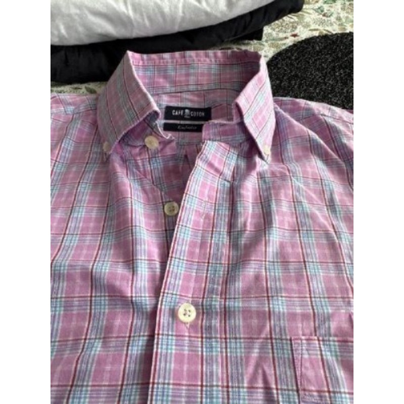 Chemisette café coton TXl