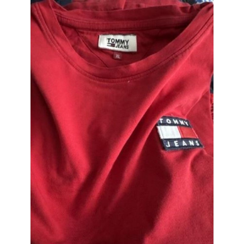 Tee shirt tommy jeans TXl rouge Mc