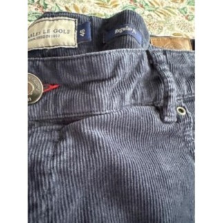 Pantalon velours bleu...