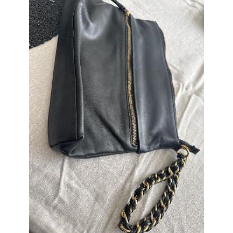 Pochette Gérard Daren bleu et noire 