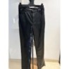 Pant silk cuir femme ZARA T38