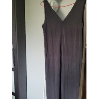 Robe longue Mango grise...