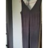 Robe longue Mango grise fluide taille S