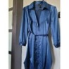 Blouse bleue ou robe courte bleu fluide marque HETM taille 38