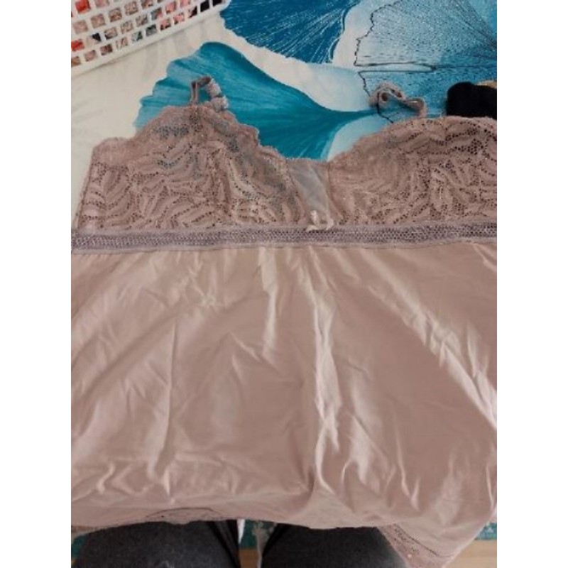 Caraco femme couleur beige foncé taille 46 48