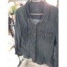 Chemise en jean femme bouton à pression neuf