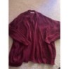 Gilet mango bordeaux 38