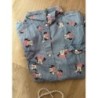 Chemise Minnie  bleu motif S