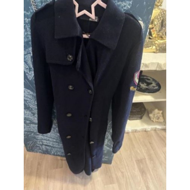 Veste Moschino bleu marine en laine 36/38 