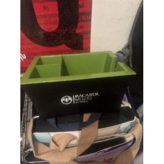 Bacardi vert et noir vintage 