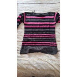 Pull camaïeu T1 multicolore 