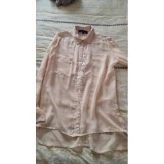 Chemisier rose t 1 cache cache