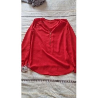 Blouse rouge T 38