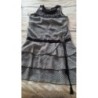 Robe noir/gris cache cache T38