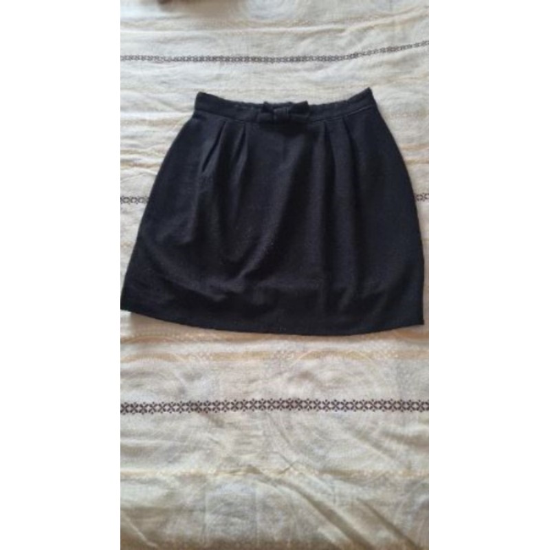 Jupe noir pailletée T 40