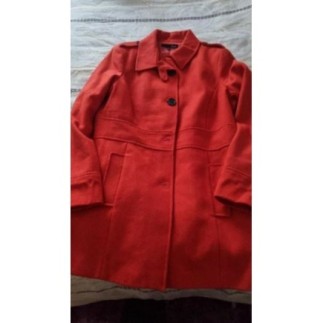 Manteau orange T42 Etam