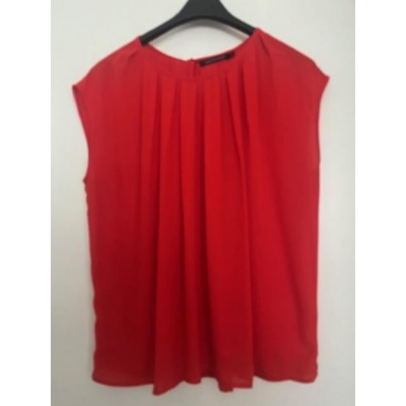 Top fluide T44 collection Monoprix femme Rouge