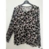 Cardigan T46 Betty Barclay Rose et noir